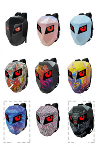 Mochila Con Ojos Para Moto – Alta Visibilidad Nocturna