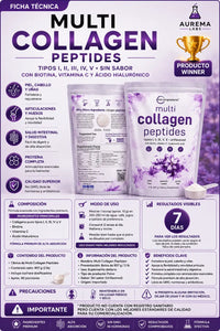 MULTI COLLAGEN PEPTIDES TYPES I II III IV X - GENERAL